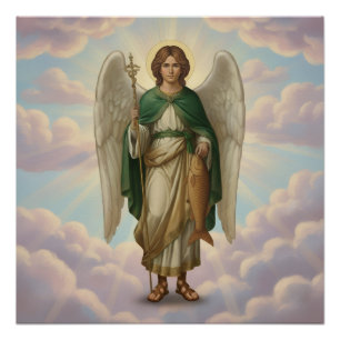 Pôster Arcanjo Rafael Anjo