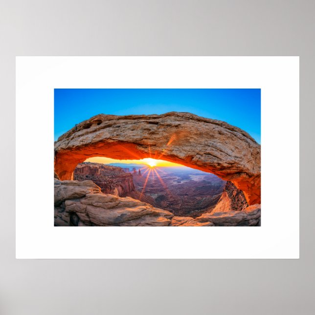 Poster Arch Rock Utah (Frente)