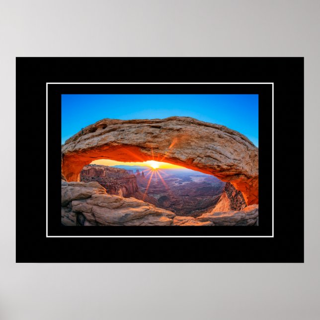 Poster Arch Rock Utah (Frente)