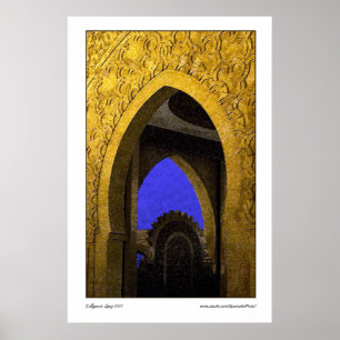 Poster Archades árabe