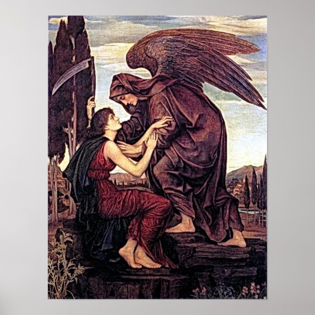 Poster Archangel Azrael O Anjo da Morte (Frente)