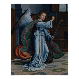 Pôster Archangel Gabriel por Gerard David