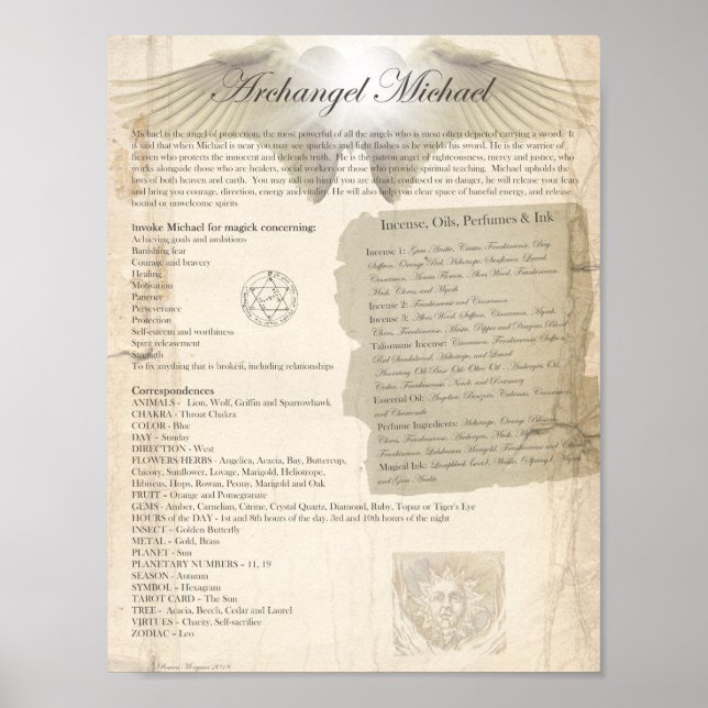 POSTER ARCHANGEL MICHAEL (Frente)