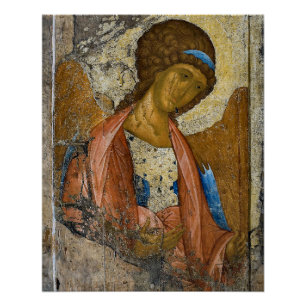 Pôster Archangel Michael por Andrei Rublev