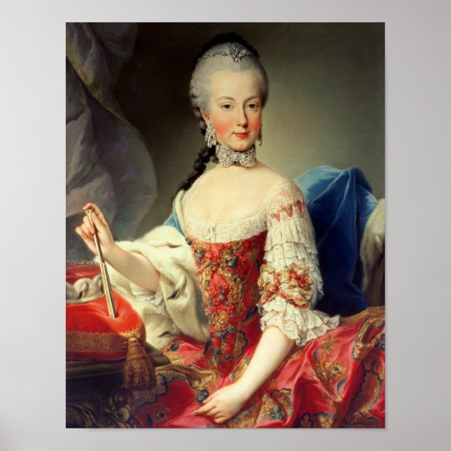 Pôster Archduchess Maria Amalia Habsburg-Lothringen (Frente)