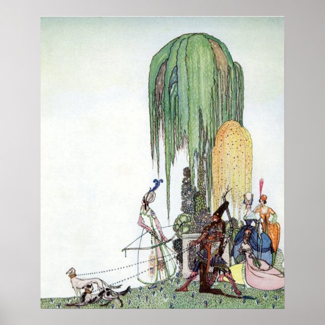 Pôster Archery Czarina de Kay Nielsen (Frente)