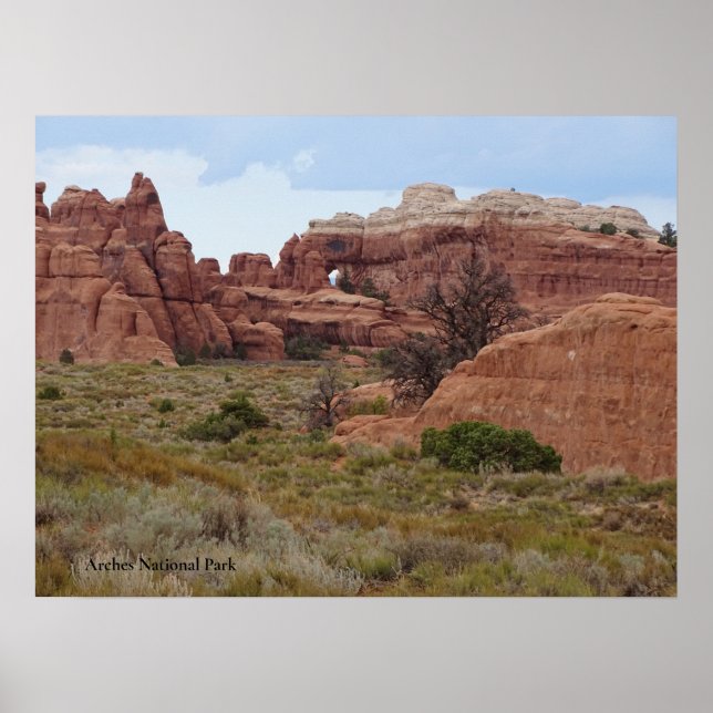 Poster Arches National Park, Moab, Utah (Frente)