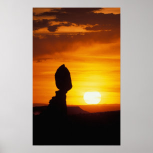 Poster Arches National Park, UT Balance Rock em