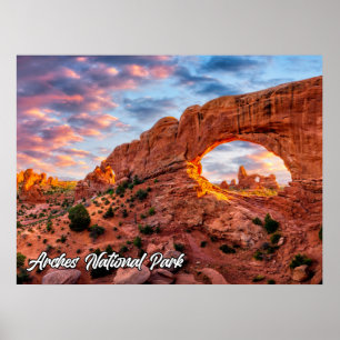 Poster Arches National Park, Utah, EUA