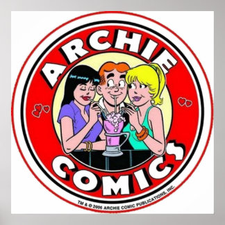 Poster Archie História em quadrinhos