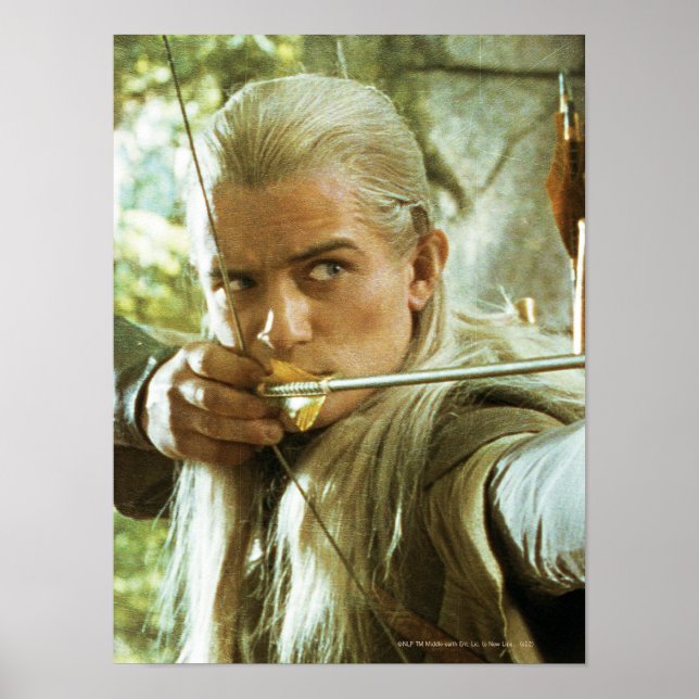 Pôster Arco 2 do desenho de LEGOLAS GREENLEAF™ (Frente)