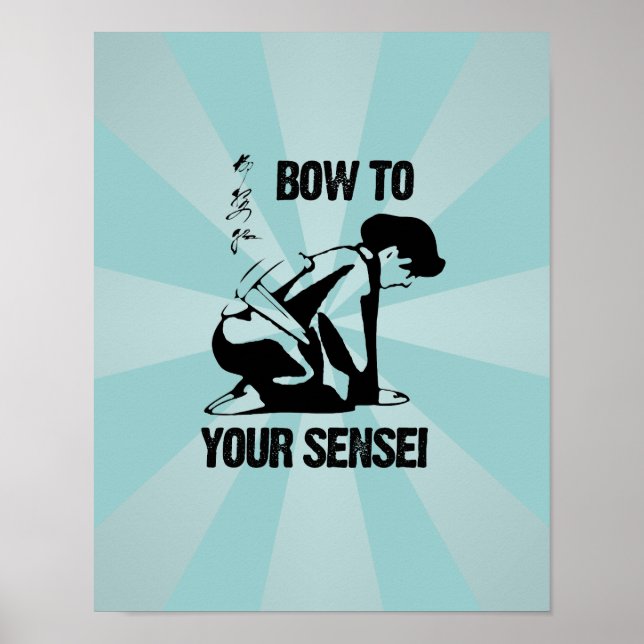 PÔSTER ARCO AO SEU SENSEI (Frente)