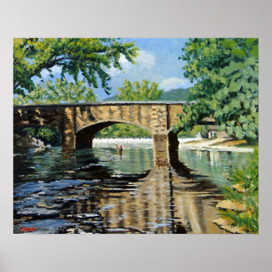 Poster Arco Arco-Íris Pescar