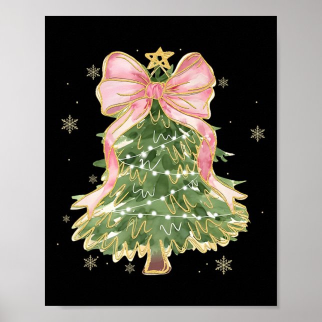 Poster Arco Coquette Felry Natal Xmas Tree Papais noeis P (Frente)