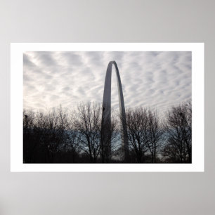 Pôster Arco da entrada de St Louis