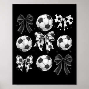 Poster Arco de Futebol Retro, Dia de Jogo, Mãe de Futebol