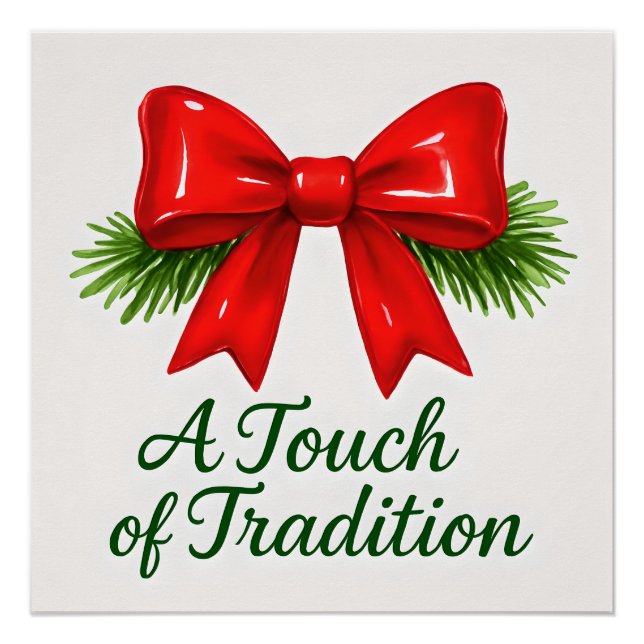 Pôster Arco de Natal Coquette - ✨ Mágica Mensageira (Frente)