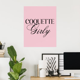 Poster Arco de Parede Feminino Fofo