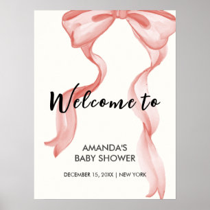 Poster Arco Elegante rosa, moderno, bem-vindo