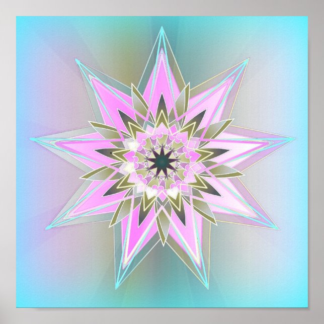 Pôster Arco-íris4 (Frente)