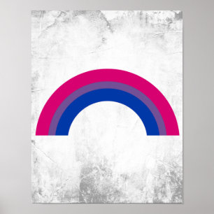 Poster Arco-Íris Bissexual