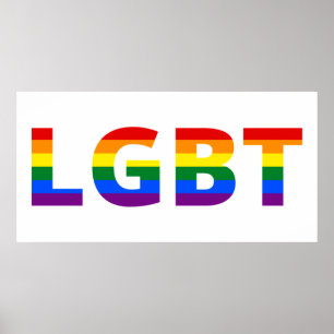 Poster Arco-íris de Lgbt