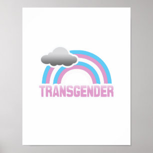 POSTER ARCO-ÍRIS DO TRANSGENDER