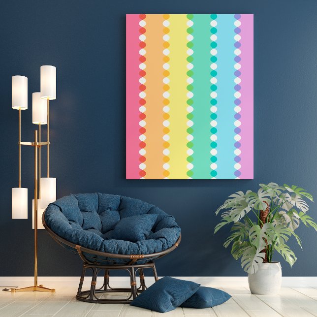 Poster Arco-Íris LGBTQIA+ Moderno (Criador carregado)