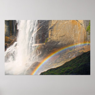 Poster Arco-íris na frente da cachoeira