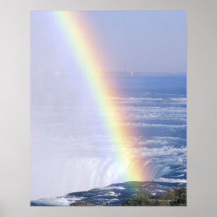 Pôster Arco-íris sobre Niagara Falls, New York