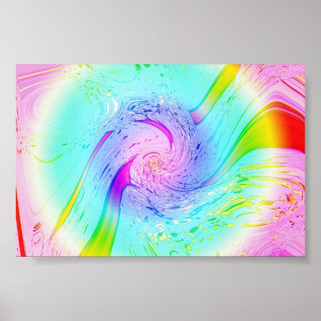 Pôster Arco-íris solar (Frente)