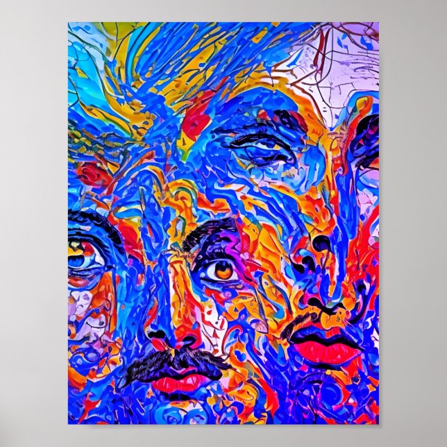 Poster Arco-íris têm sabor (Frente)