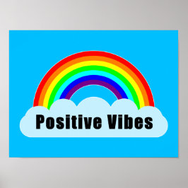 Poster ARCO-ÍRIS - Vibrações Positivas