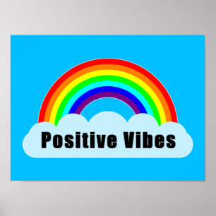 Poster ARCO-ÍRIS - Vibrações Positivas