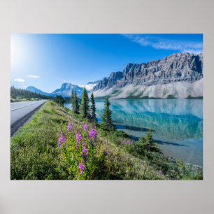 Poster Arco Lake Banff National Park Canadá Viagem