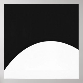 Poster Arco minimalista - Arte moderna de parede Abstrato