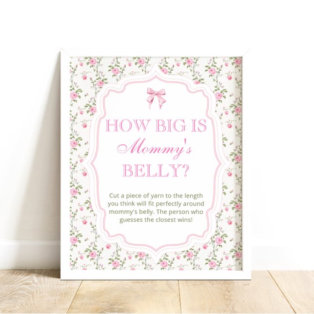 Poster Arco rosa Adoraria Shack Quão Grande é a Mamãe Bel (Criador carregado)