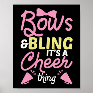 Poster Arcos e Bling É um Arco de Cheerleader animado Ti