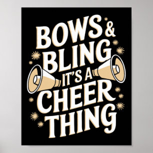 Poster Arcos e Brilho É uma Coisa de Cheerleader, Cheerle