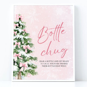 Poster Arcos - Sinal do Chá de fraldas da Árvore de Natal