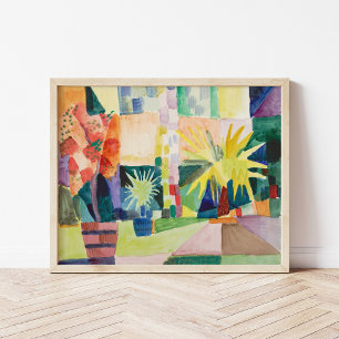 Poster Arden no lago Thun   August Macke