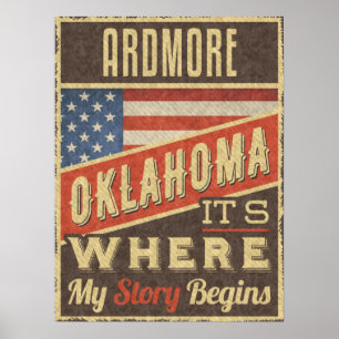 Poster Ardmore Oklahoma
