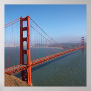 Poster Área de recreação nacional do Golden Gate