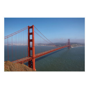 Pôster Área de recreação nacional do Golden Gate