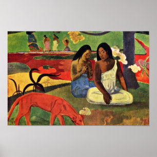 Pôster Arearea por Gauguin Paul (a melhor qualidade)