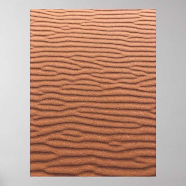 Poster Areia castanha (Frente)