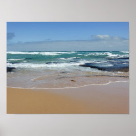 Poster Areia do Mar de Praia