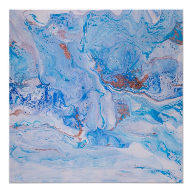 Pôster Areia e mar (Frente)