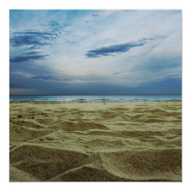 Pôster Areia na praia (Frente)