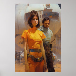 Poster Areia Vermelha